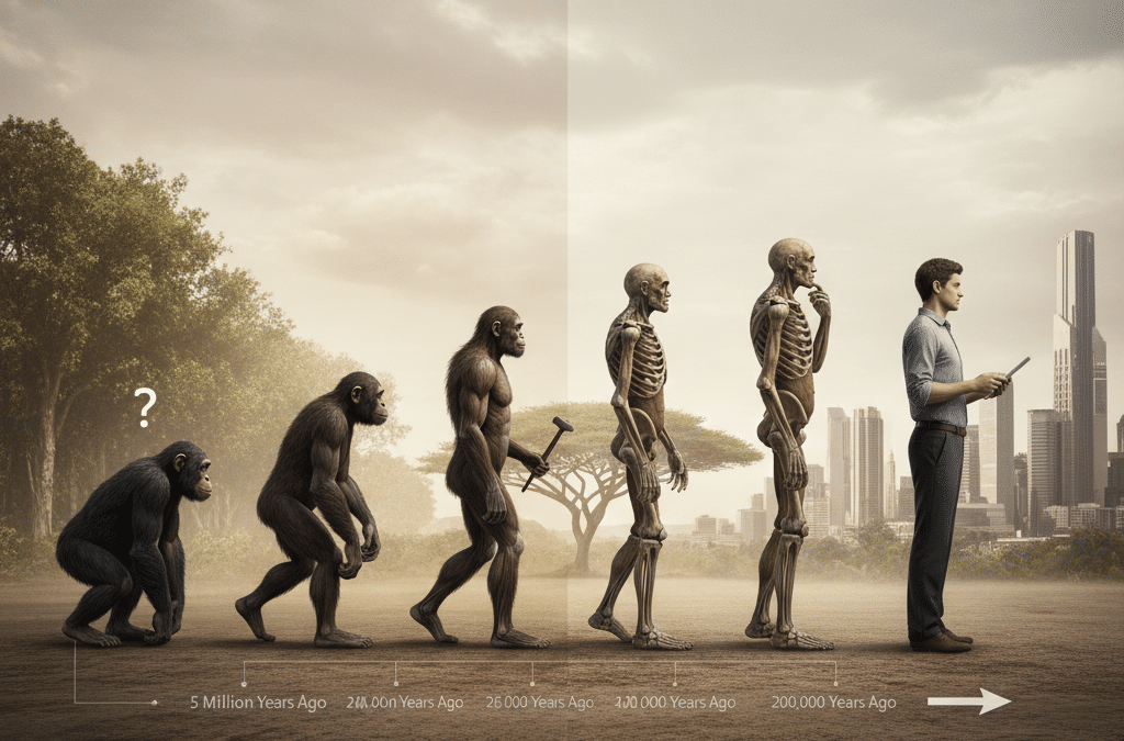 DO WE COME FROM APES?