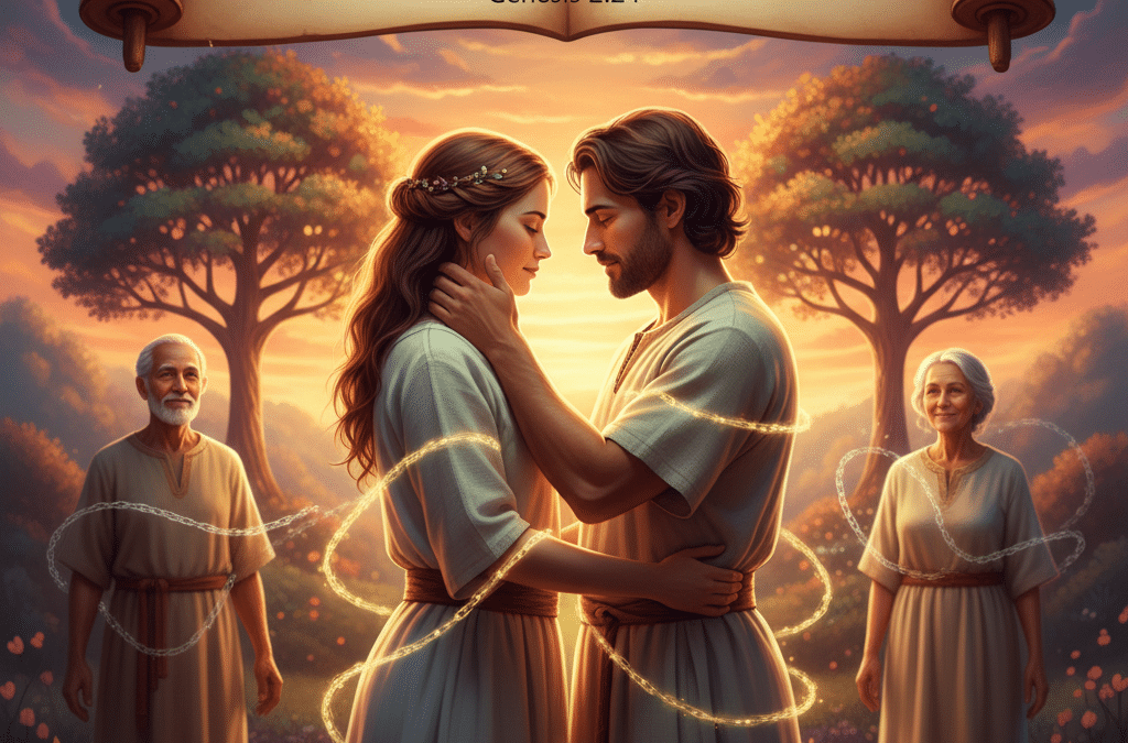 Leave your Father and Mother and cling to yoru spouse