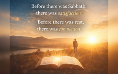 Title: The Sacred Pause: What Genesis 2:1 Teaches Us About True Rest